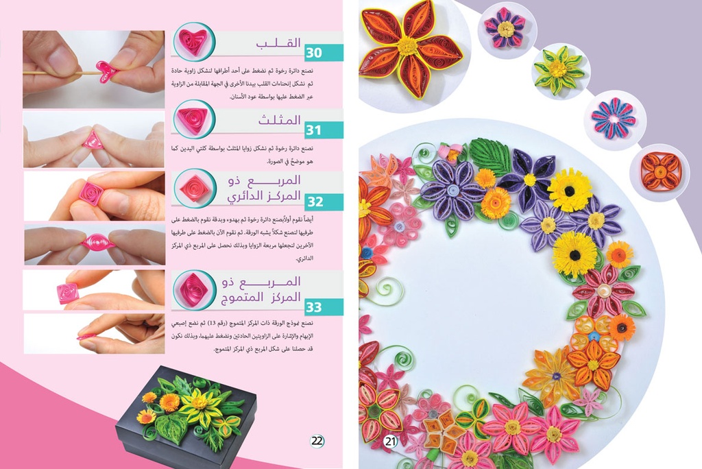 اللفائف الورقية-مثال 2